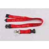 Customized printed polyester nfl inspirational embroider lanyard