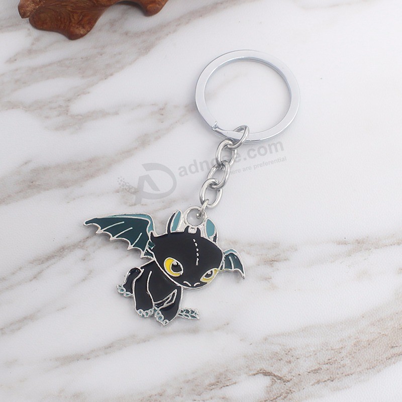 Hot-Anime-How-to-Train-Your-Dragon-Keychain-Toothless-Dragon-Key-Chains-The-Night-Fury-Train (5)