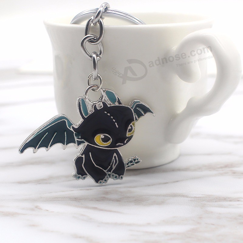 Hot-Anime-How-to-Train-Your-Dragon-Keychain-Toothless-Dragon-Key-Chains-The-Night-Fury-Train (3)