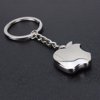 新品上市新奇纪念品金属苹果钥匙扣创意礼品苹果钥匙扣钥匙圈饰品汽车钥匙圈汽车钥匙圈
