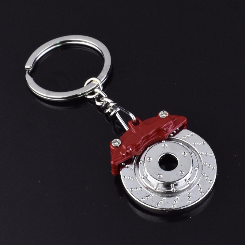 Car-Wheel-Keychain-Key-Ring-Alloy-With-Brake-Discs-Auto-Part-Model-Car-Keyring-Turbo-Keychain (3)