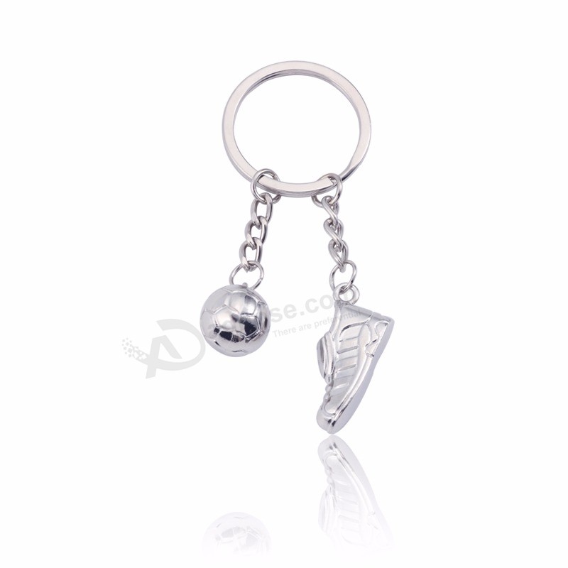Fashion-3D-Silver-Football-Keychain-World-Soccer-Shoes-Key-Chain-Creative-Unisex-Sport-Jewelry-For-Fans
