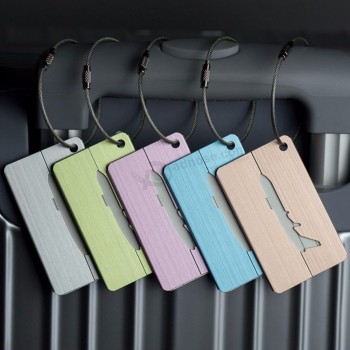 Portable Luggage Tags Travel Accessories print logo