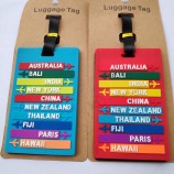 Personalised luggage straps lockable Portable Label
