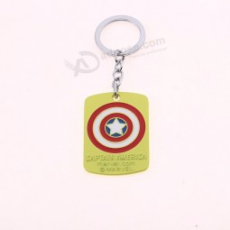 Avengers Captain America Tag Keychain KeyRing New Statement Jewelry 17