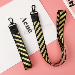 mode streeppatroon lanyards voor telefoon