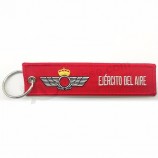 Flyght Environmental Protection Textile Custom Key Chain Couple Keychain Promotional Item