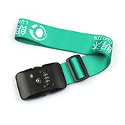 Professional Custom Luggage Digital Scale Tag Belt Strap with Lock