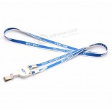 Cheap Personalized Silk Screen Printing Polyester Lanyard for key Custom