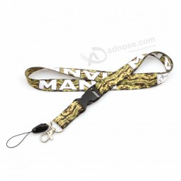 Custom Design Free Event Polyester Printed Neck Lanyard for key
