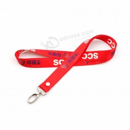 Wholesale Customized Neck Strap Polyester Lanyard for key for Mobile Phone