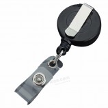 Retractable Ski Pass Id Card Badge Holder Reel Pull Key Name Tag Card Holders For School Office Company Random Color Sent