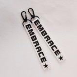 Hot selling metal/ leather car personalized keychains, custom brand leather keychain