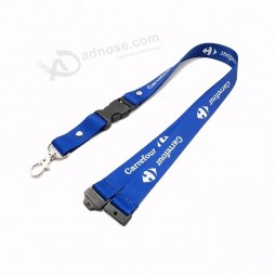New products for 2019 cotton lanyard for keys