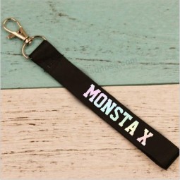 Kpop Monsta X Album Discoloration Name Key Chain K-pop Key Ring lanyard
