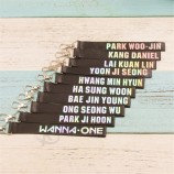 Double Sided Discoloration Name K-pop Key Chain Pendant factory