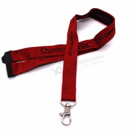 Personalized jacquard woven label strap lanyards for events