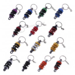 Car Motorcycle Keychain Motor Modified Shock Absorber Key Ring Car Decoration