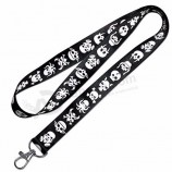 personalized Customized zip pouch sublimation printed lanyard