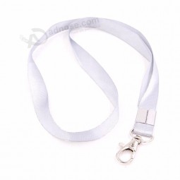 bedrukte blanco polyester lanyards met badgehouders