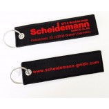 Lockrand Woven personalised keyrings for Apparel