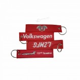 custom shaped custom twill letterpopular led embroidery led name keychain