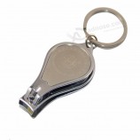 Wholesale Custom Cheap Nail Clipper Shape Bottle Opener Keychain