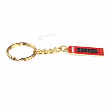 Top Promotional Cheap Custom Soft Enamel Gold Metal Keychain