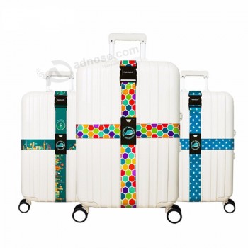 accesorios de viaje cubierta de equipaje banda correa de bloqueo de aduana correa