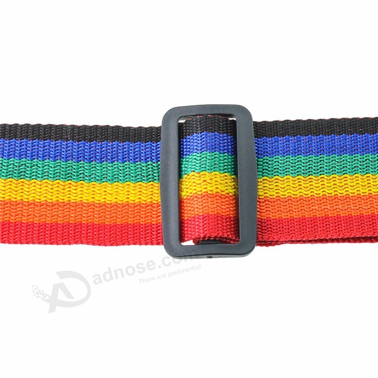 Fabricante livre Design portableluggagescale Tag rainbow Luggage Strap