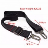 38mm max 30KGS strong hook nylon belt accessory,men bags long shoulder strap,man briefcase bag straps,repair bag shoulder strap