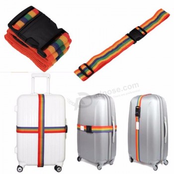 Navio da gota 2018 mochila Saco bagagem mala correias bagagem cinto arco-íris ajustável Novo carrinho amarração oc11 40