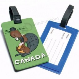 Promotion Custom Rubber Soft PVC Luggage Tag