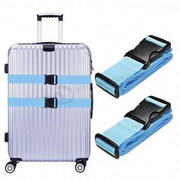 卸売旅行荷物ストラップ調節可能なスーツケースパッキングベルト
