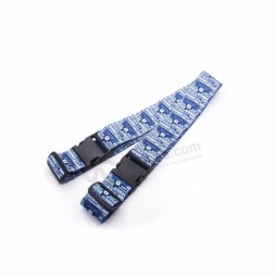 2019 New Trendy Multi Size Available Blue Soft Fabric Luggage Bag Strap Belt