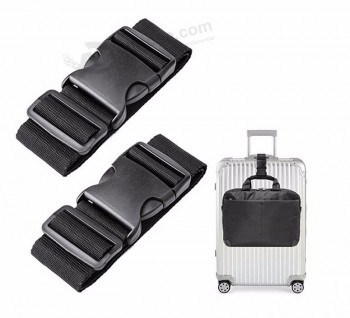 旅行アクセサリーバッグ荷物ストラップを追加旅行荷物スーツケース調節可能なベルト