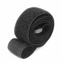 Black Nylon Rope Belt Cargo Luggage Holder Fastener Straps with Self-adhesive Sticker for Motorcycle Car Outdoor Camping Bags