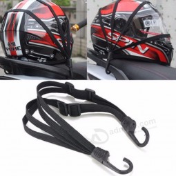 Motorcycle Helmet Elastic Rope Strap Tensioner Elastic With Hook 43inch