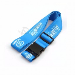 personalize belt for luggage with disconnect buckle