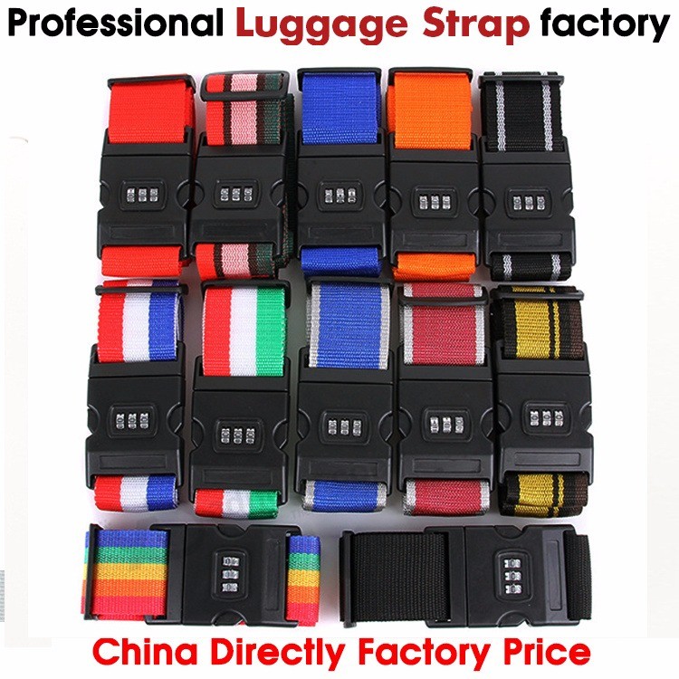 Luggage Belt with Password Buckle, Suitcase Belt, Promotional Gift Luggage Belt