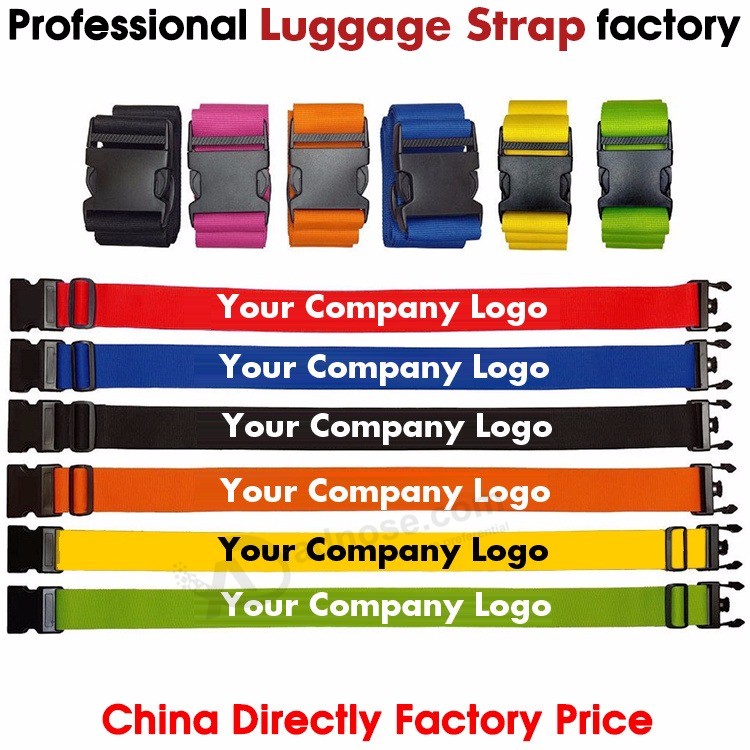 Polyester Lugagge Belt, Adjustable Luggage Strap, Suitcase Belt, Travel Luggage Belt