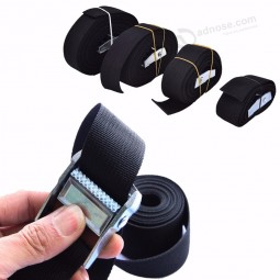 Nylon Pack Cam Tie Down Strap Lash Luggage Bag Belt With Metal Buckle Travel Accessories