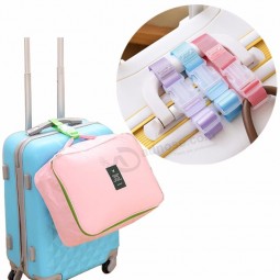 Adjustable nylon luggage with luggage accessories hanging buckle with suitcase bag belt