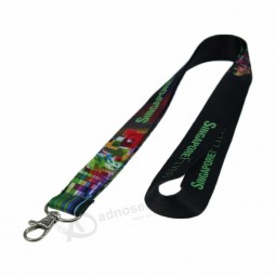 Costom Silk Printing Sublimation Lanyard With Buckle