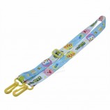 Custom Logo Fashion Lanyards With Plastic Hook