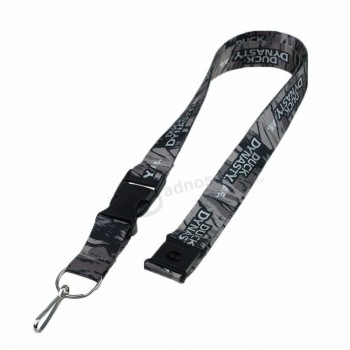 Sublimated Cell Phone Flat Polyester Lanyard