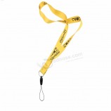 custom logo design printing key chain lanyard