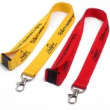 Customized logo screen printing lanyard