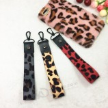 2019 New Leopard print retractable badge holder Phone holder Key Straps