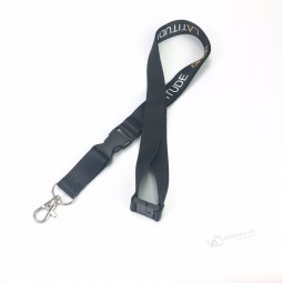 polyester lanyards with  logo attached accessories